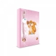 Παιδικό Άλμπουμ με Σχέδιο Σκιουράκι Ροζ με Charms 20 x 25 cm